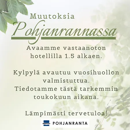 Kylpylaehotelli Pohjanranta 호텔 3*